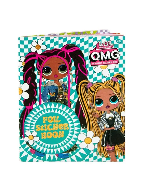 L.O.L. LOL. Foil Sticker Book