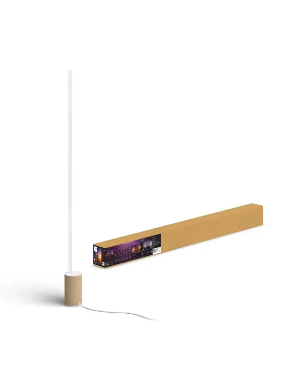 Philips Hue Gradient Signe Floor - Oak