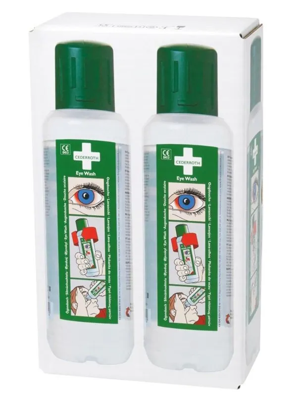 Cederroth Førstehjelp, Øyeskyll, 2x500ml