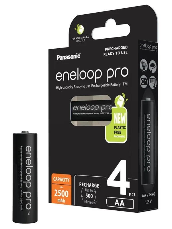 Panasonic Eneloop Pro batteri