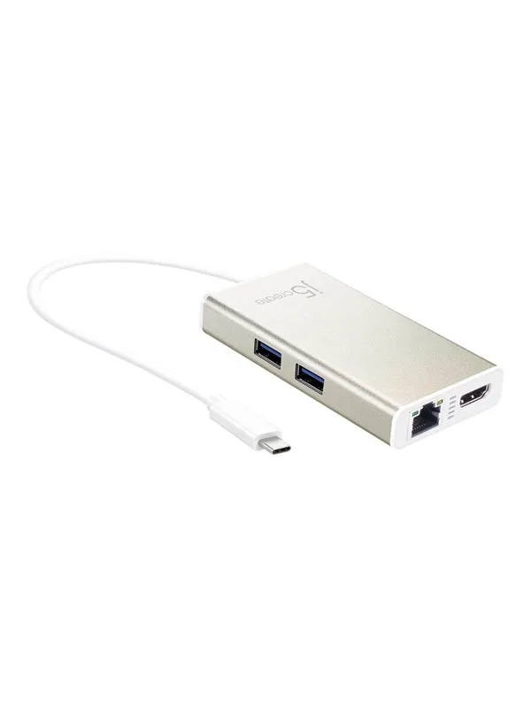 j5create USB-C Multi-Adapter (with Ethernet and 60W PD)