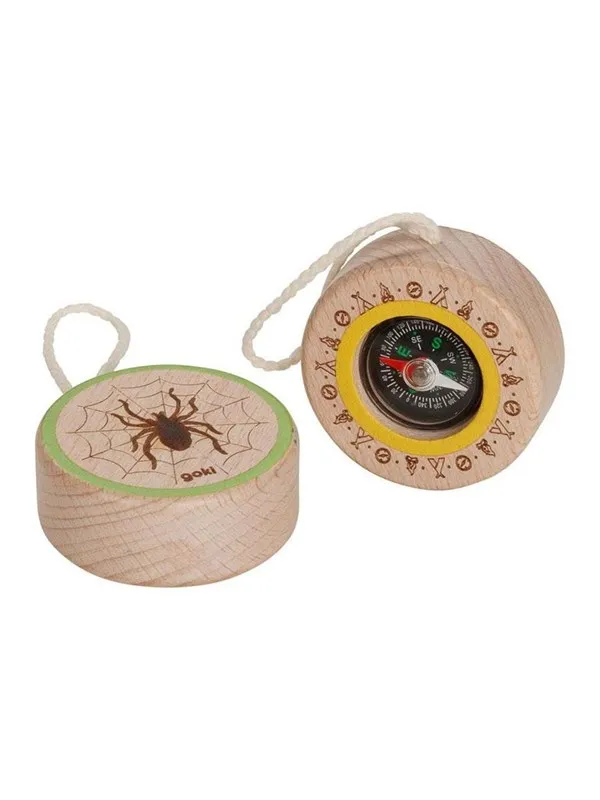 Goki Wooden Compass Spider