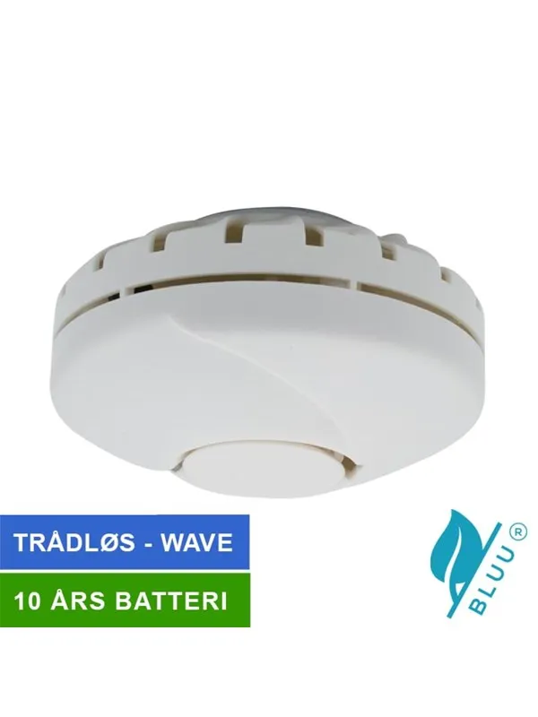 Foss Europe Life smokealarm bluu circle 10+ wireless - wave