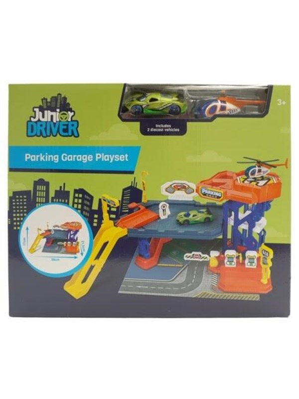Junior Driver Parking Garage Playset