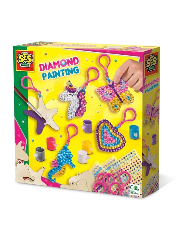 SES Creative Diamond Painting - Wooden Keychains