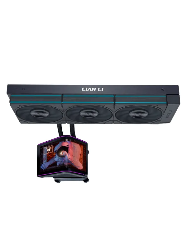 Lian Li HydroShift II OLED Curved 360P28 - CPU Vannkjøling - Max 36 dBA