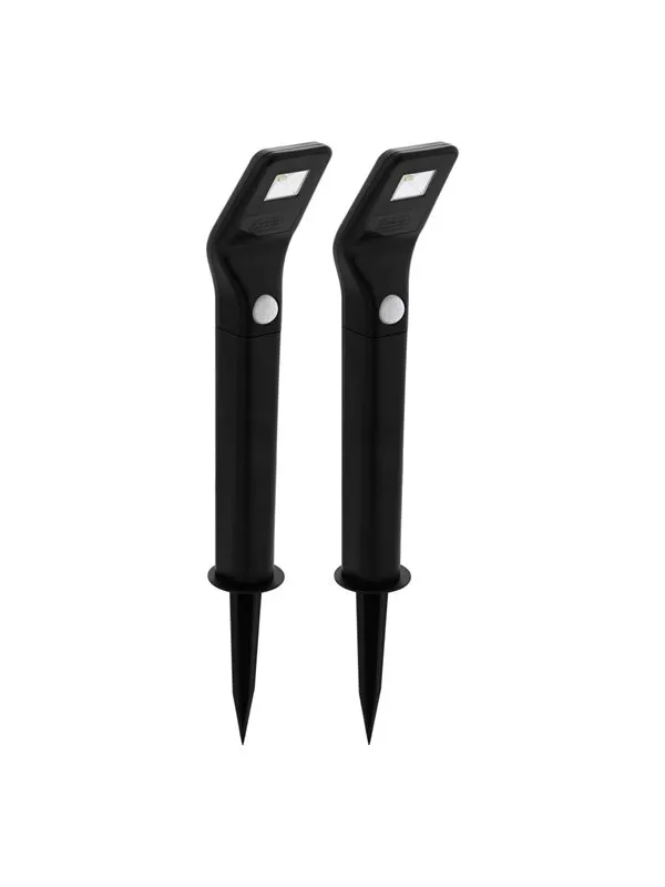 EGLO SOLCELLESPYD M/SENSOR 1200MAH 2 STK SVART