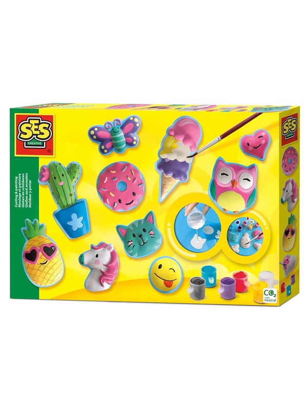 SES Creative Casting and Painting - Cheerful Figures