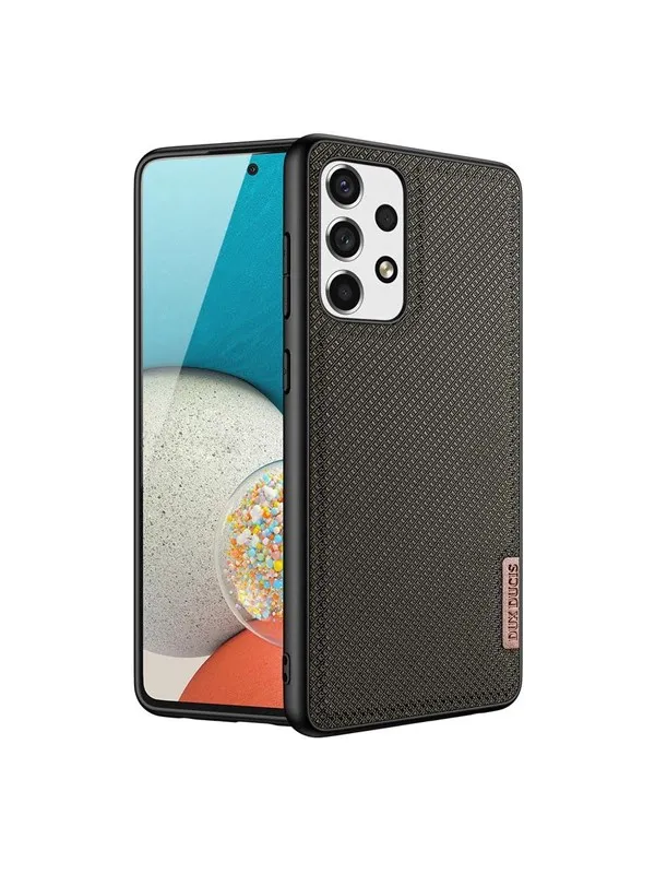 Dux Ducis Fino Case Cover Covered With Nylon Material Samsung Galaxy A73 Green