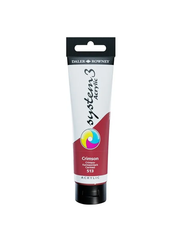 Daler-Rowney System3 150 ml Crimson