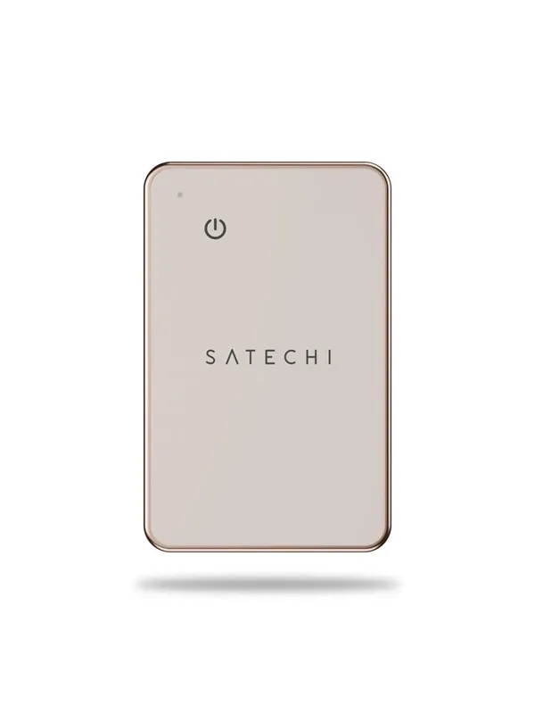 Satechi FindAll™  Wallet Card with Apple Find My precision tracking and elegant design - Desert Rose