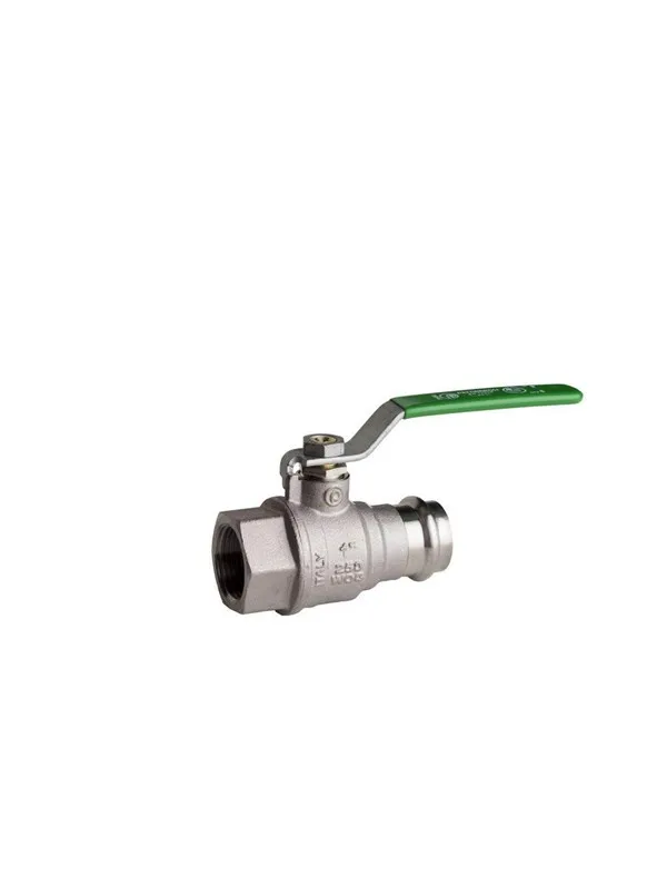 Pettinaroli Heavyduty fullway ball valve with press fittings ends press