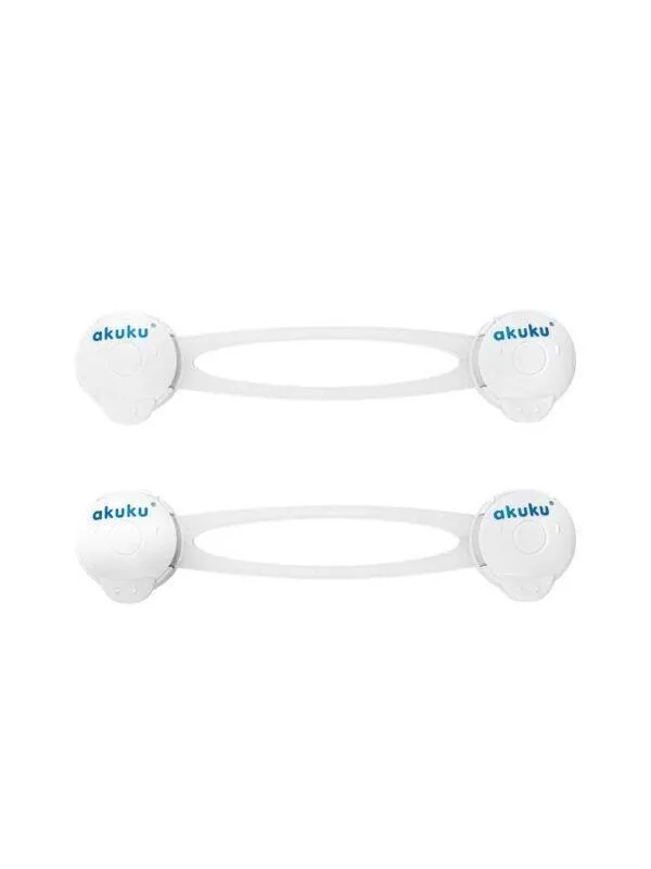 Akuku Safety lock (2pcs) / white long