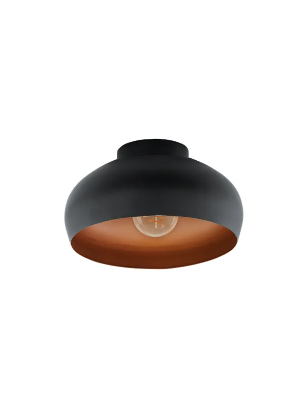 EGLO MOGANO 2 ceiling lamp Ø280 mm black/copper