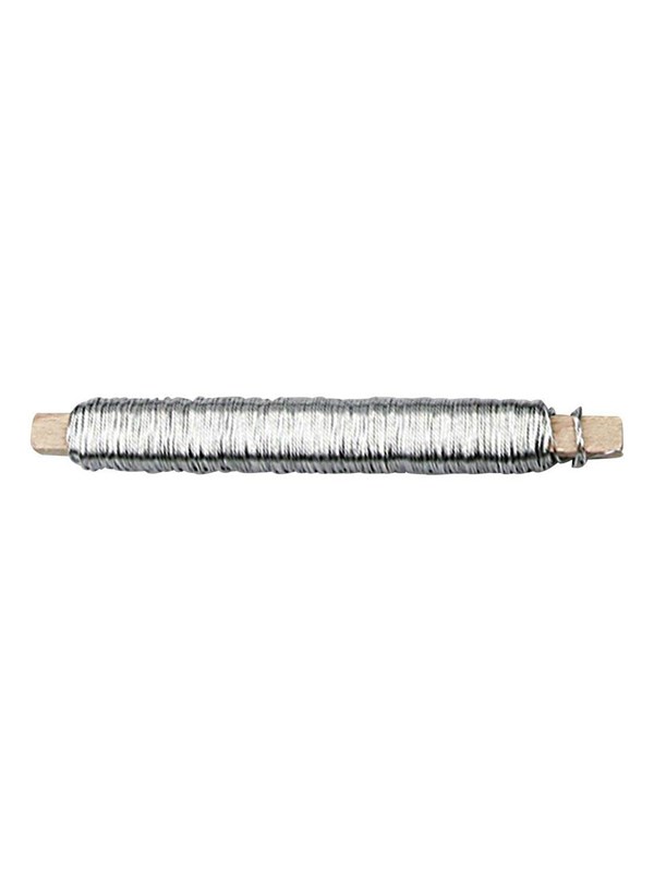 Creativ Company Floral wire Silver roll 50 meters