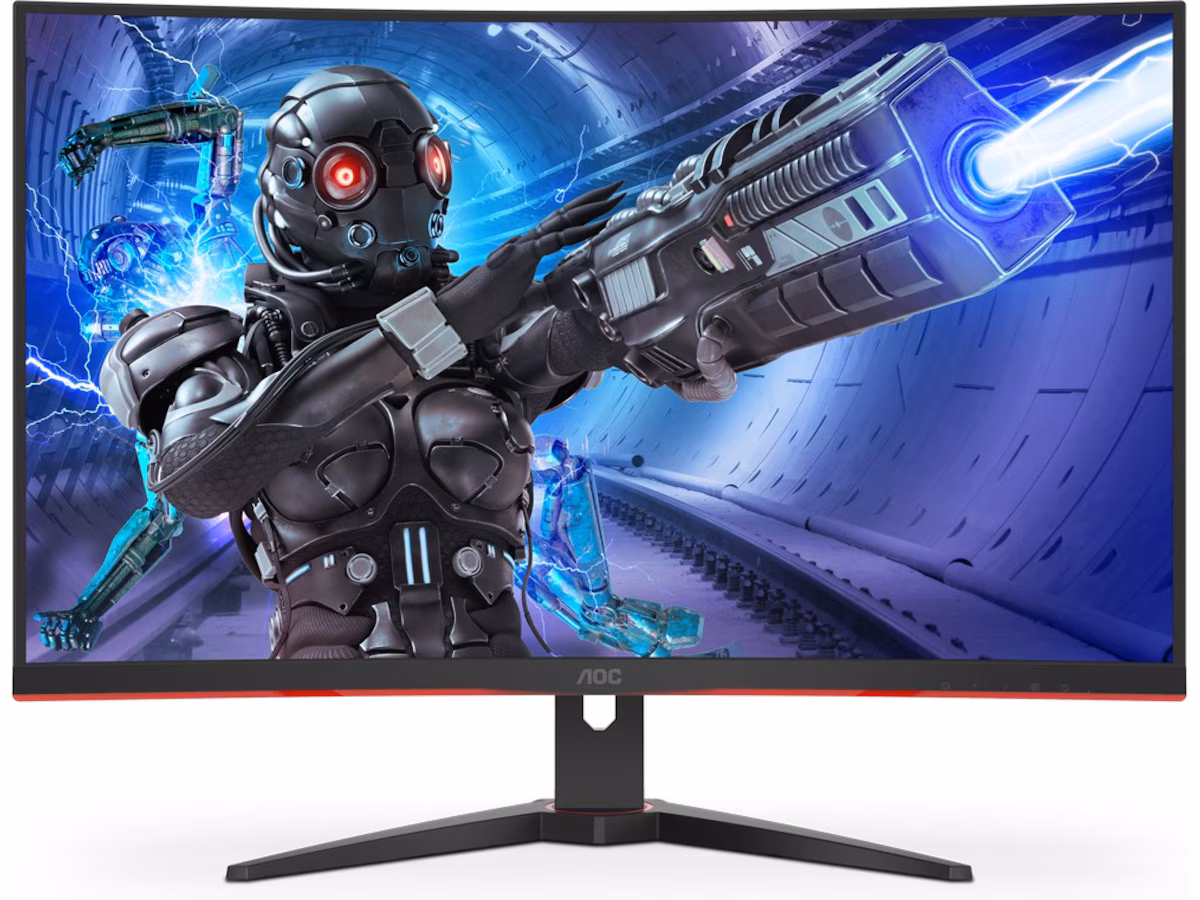 AOC 32" Curved gamingskjerm C32G2ZE/BK