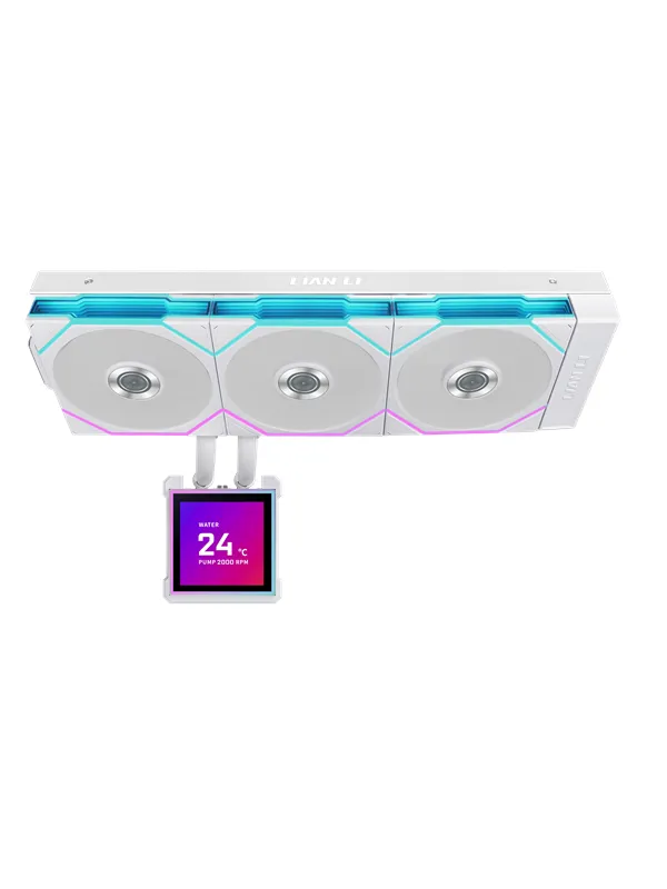 Lian Li Hydroshift II LCD-S 360TL Wireless - CPU Vannkjøling - Max 33 dBA