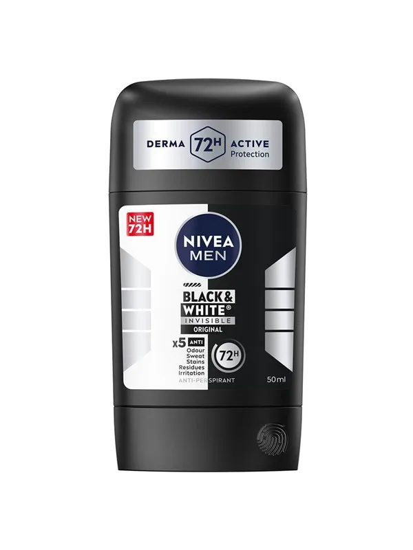 Nivea B&W Stick Male  50ml