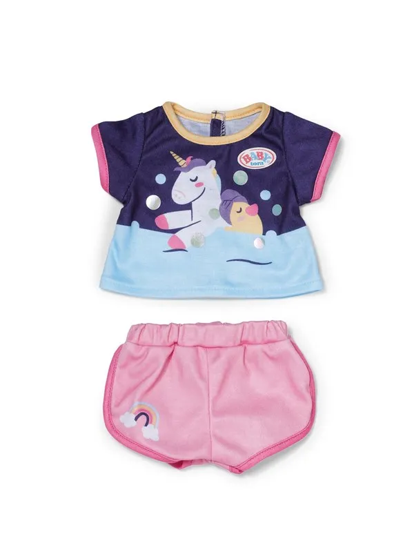 Baby Born Unicorn Short Pyjamas 43cm