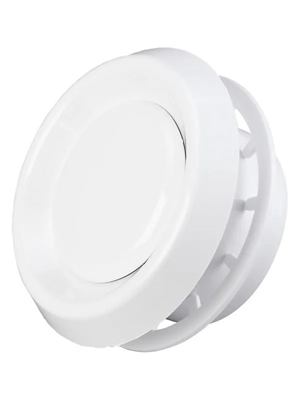 Duka Exhaust and intake valve Type 125 VRF Ø125 mm white