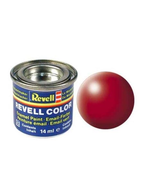 Revell enamel paint # 330-Fire Red silk Matt