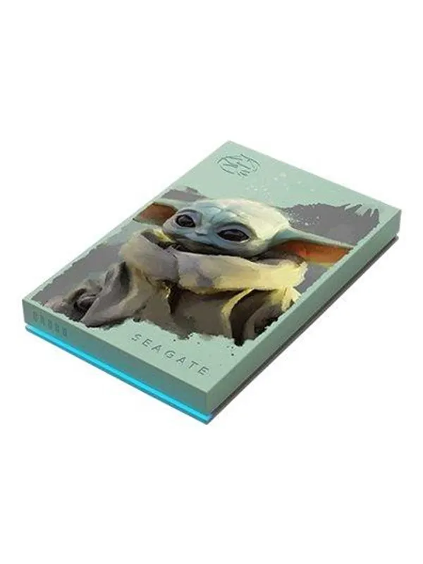 Seagate Firecuda - Grogu Special Edition - Ekstern Harddisk - 2TB - Grønn