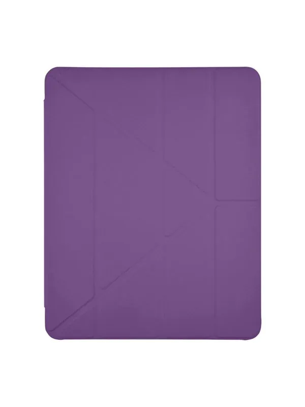 Pomologic - BookFold Clear w/Pencil for iPad Pro 11 M4/M5 Clear/Purple