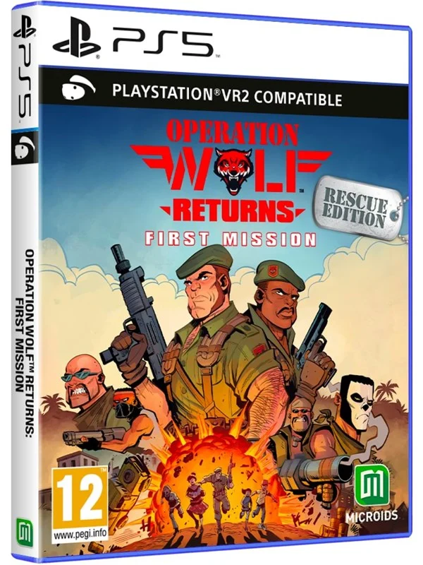 Operation Wolf Returns: First Mission (Rescue Edition) (PSVR2) - Sony PlayStation 5 - Skytespill