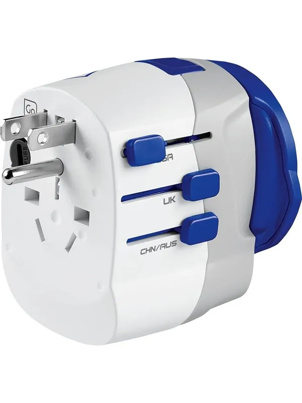 Go Travel Adapter över hela världen + USB-A + USB-C