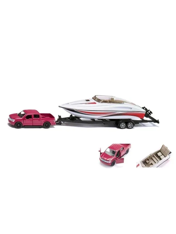 SIKU Ford F150 with Motorboat
