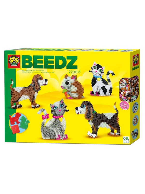 SES Creative Iron-on Beads Pets