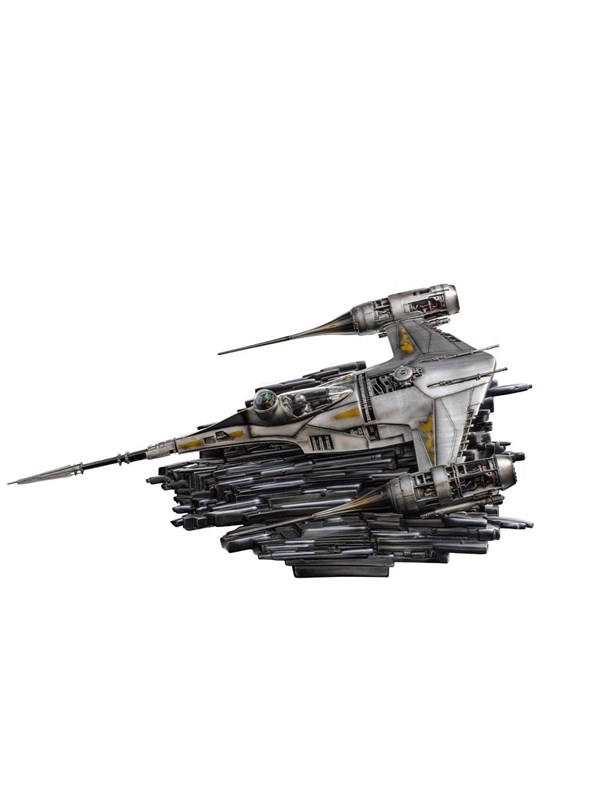 Iron Studios - Star Wars - The Mandalorian's N-1 Starfighter Statue Demi Scale 1/20 - Figur