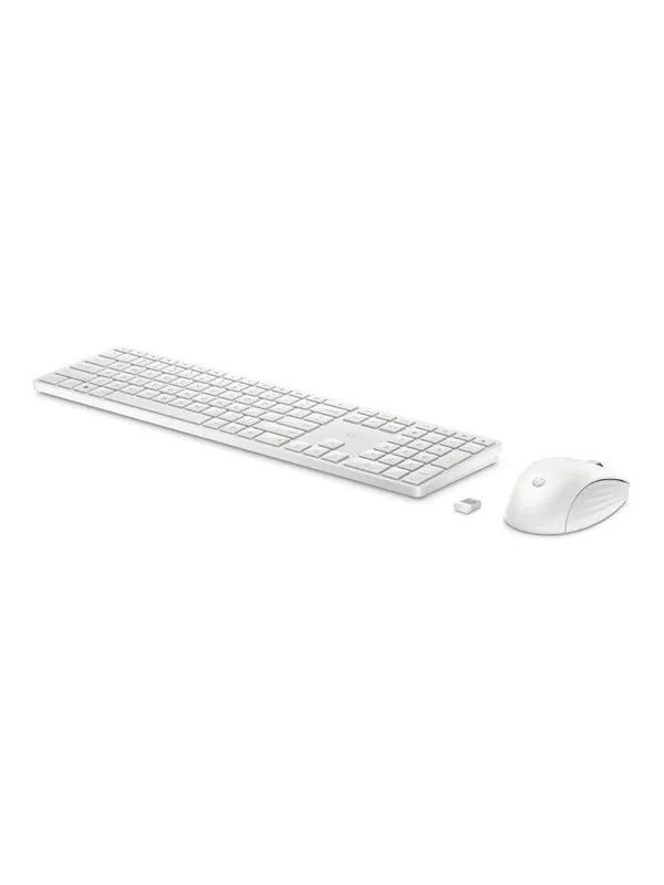 HP 650 - Tastatur & Mussett - Dansk - Hvit