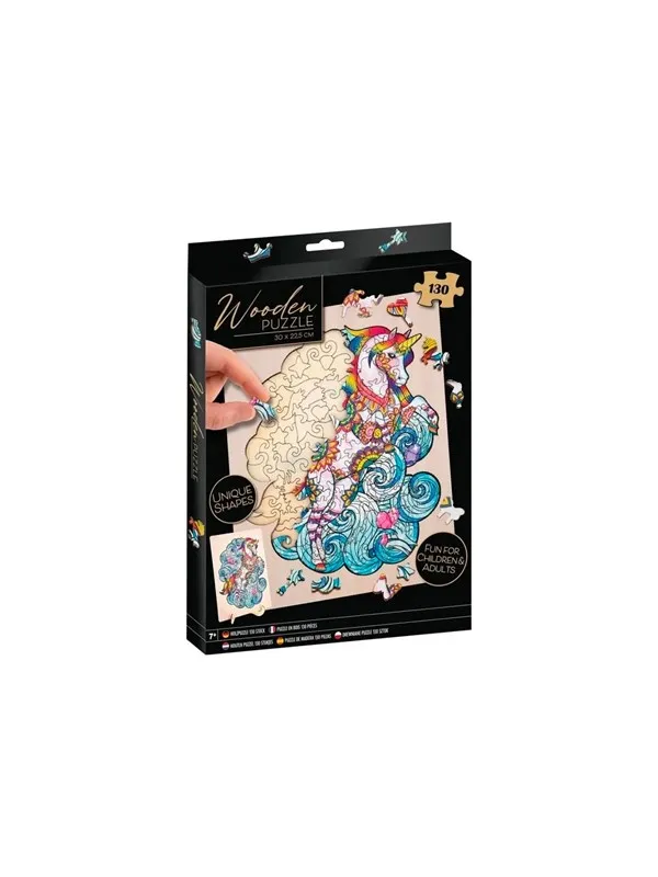 Creative Craft Group Wooden Jigsaw Puzzle UNICORN 130 pieces