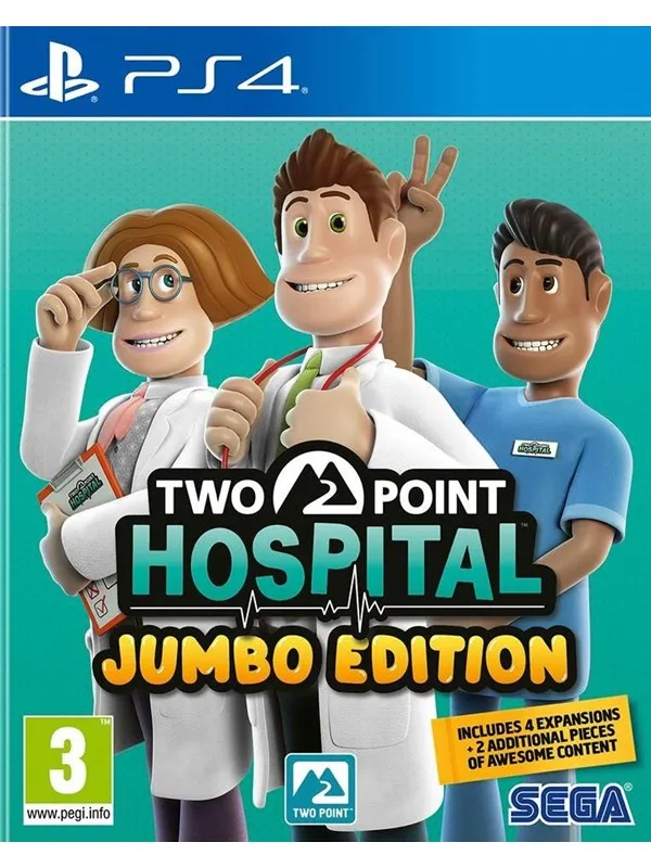 Two Point Hospital (Jumbo Edition) - Sony PlayStation 4 - Strategi