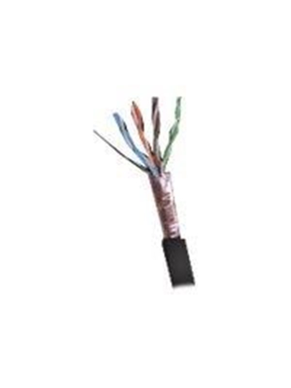 A-LAN Technologie ALANTEC bulk cable - 305 m - black - Svart - 305m