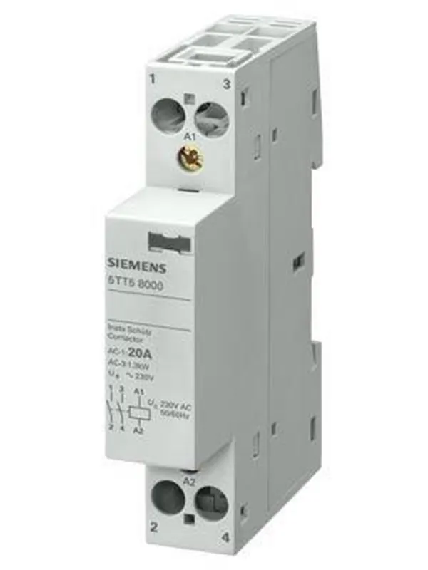Siemens Insta cont. 2nc 230 v ac 20 a 5tt5802-0