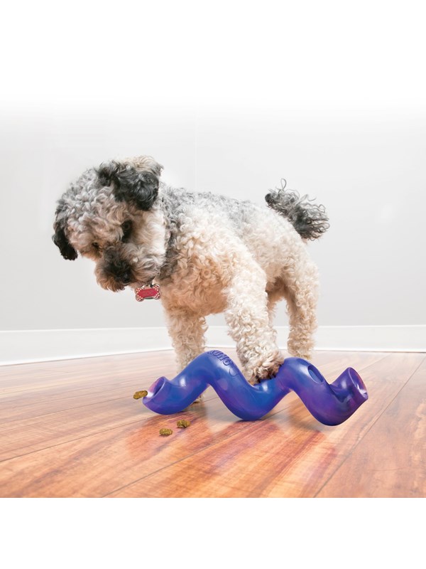 KONG Dog Toy Treat Spiral Stick Small 24cm