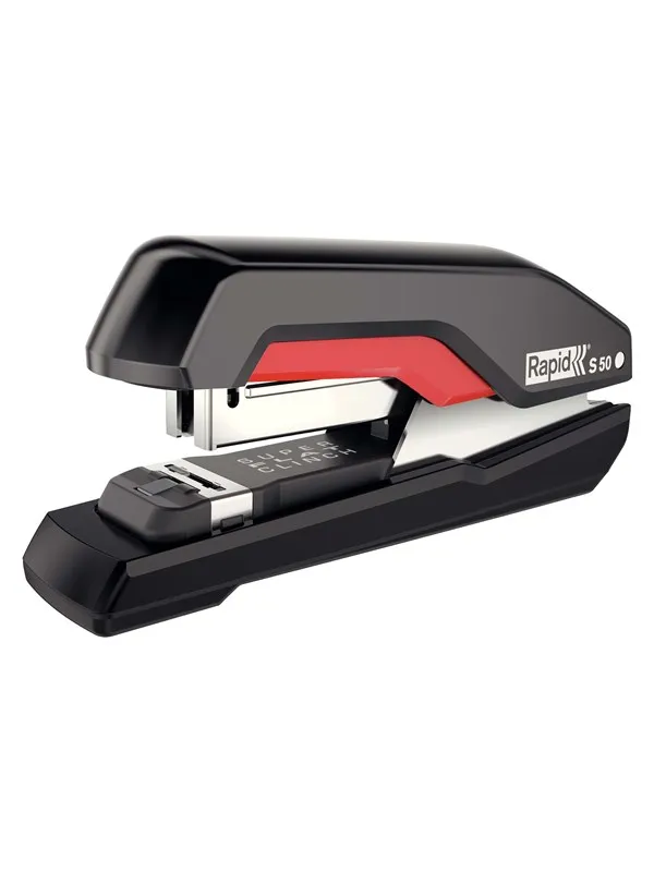 Rapid Stiftemaskin  S50 SuperFlatClinch 50 ark Sort/rød