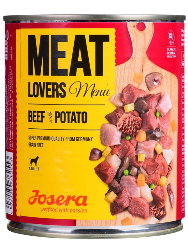 JOSERA Meatlovers Menu Beef & Potato 800g