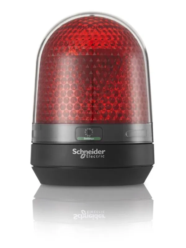 Schneider Electric Beacon 100 mm with buzzer 100-230vac red