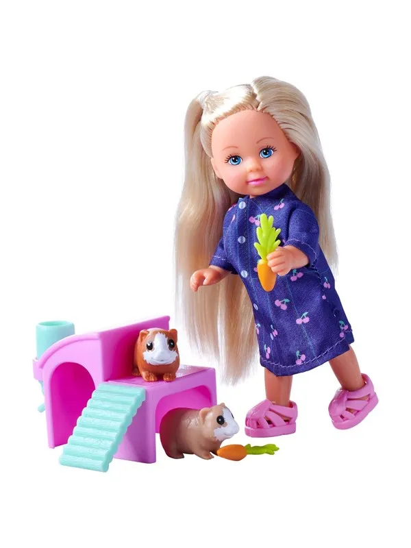Evi Love Mini Doll with Guinea Pigs