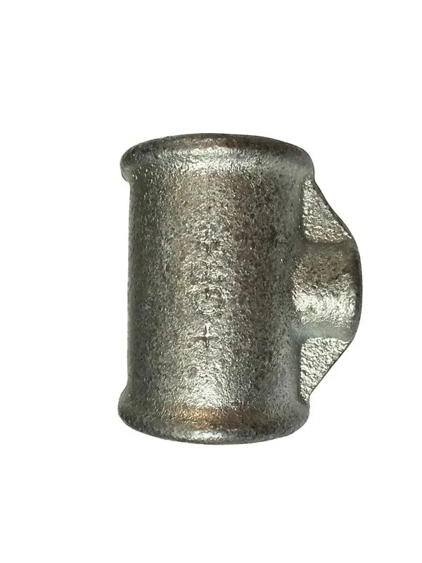 +GF+ tee 90° galvanized reduced 2 1/2-1''