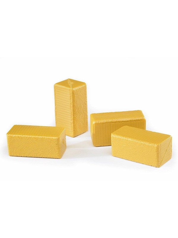 Bruder Accessories: 4 block hay bales