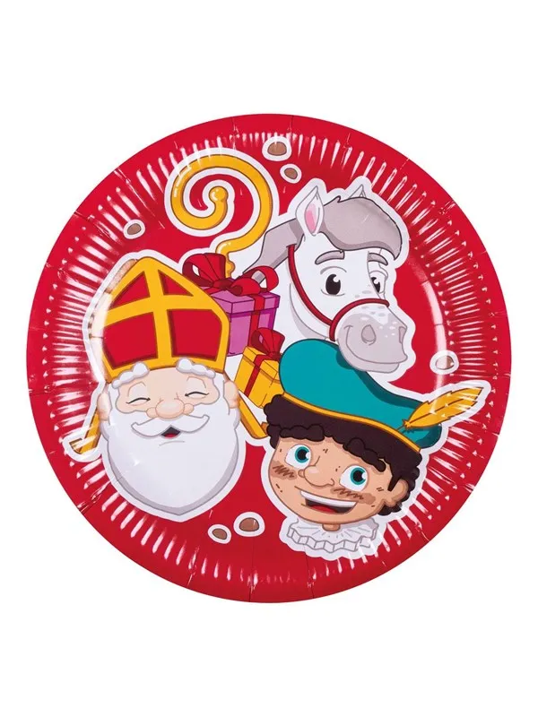 Boland Plates Sinterklaas 10pcs.