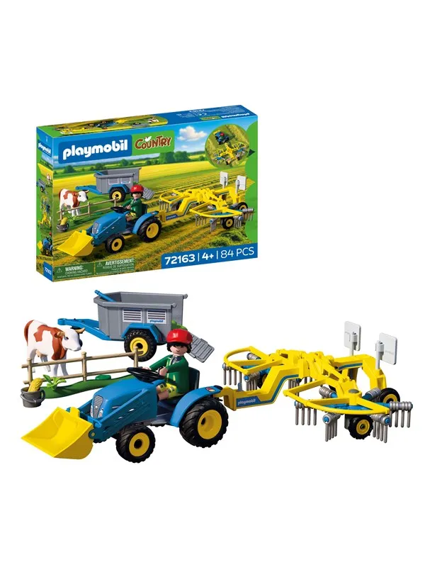Playmobil - Small Tractor with Hay Swather