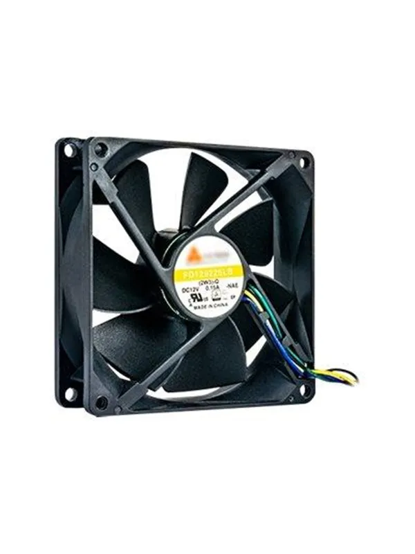 QNAP 92X92X25MM FAN 12V 4PIN - Kabinettvifte - 92mm - Svart