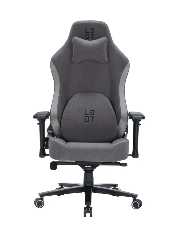 L33T Neolite Gamingstol - Grå - Stoff - 154 kg