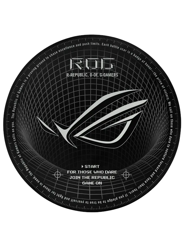 ASUS ROG Cosmic Mat II - Svart
