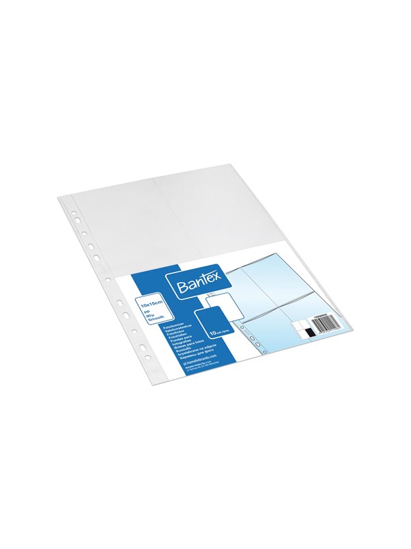 Bantex -Fotolomme 0,1 Mm 10 Stk, Transparent